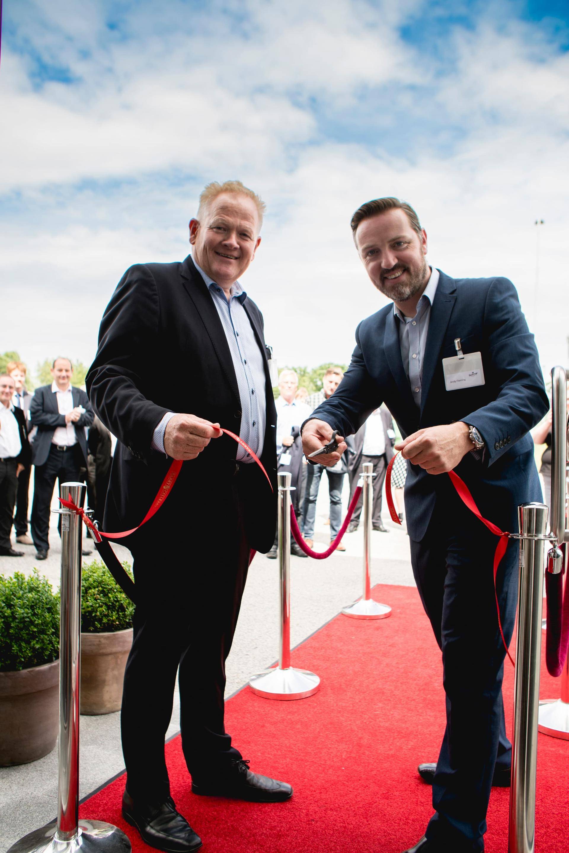 Barry Callebaut Beverages Academy Sweden - Ribbon cutting