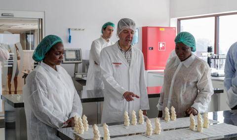 Visit Cocoa Farmers Wieze July 2016