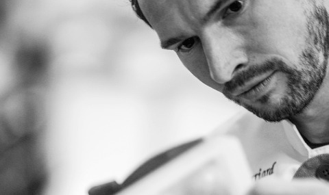 Joël Perriard, chef chocolatier at work