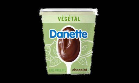 Danette vegetal hazelnut plant based