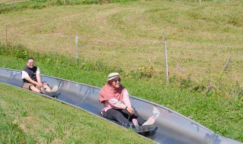 Summer sledding - Barry Callebaut