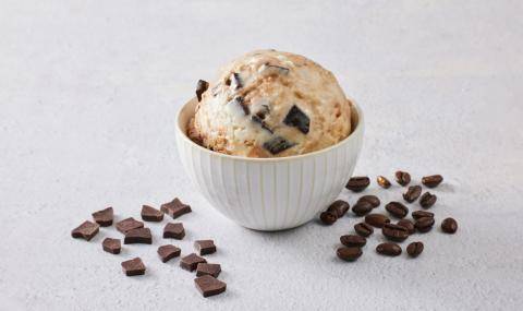 Ice cream with inclusions