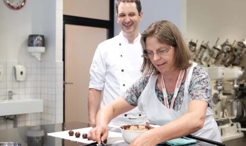 Chairman's Award 2018 workshop at the Chocolate Academy