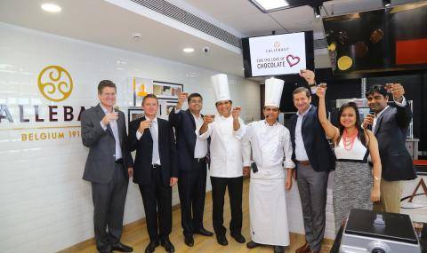Opening ceremony of relocated Callebaut® CHOCOLATE ACADEMY™ center in Mumbai