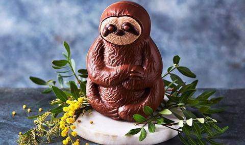 Marks & Spencer Seth the Sloth Easter Egg - Easter classic with a twist