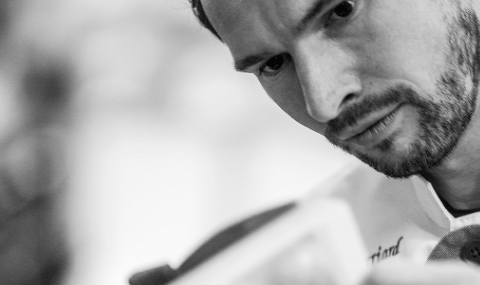 Joël Perriard, chef chocolatier at work