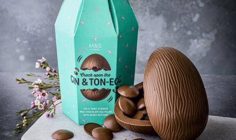 M&S Gin&Ton-Egg (UK) - Adult flavored eggs