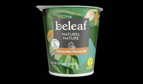 Belief yoghurt almond plant based