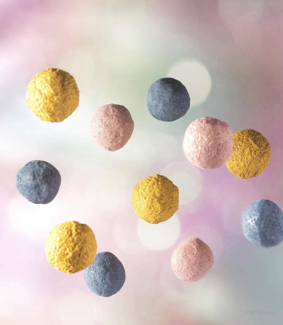 colored truffles