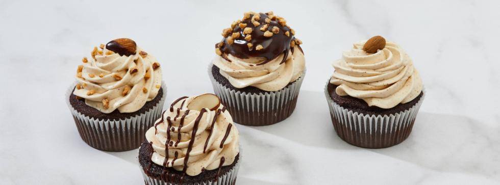 Chocolate Almond Cupcake