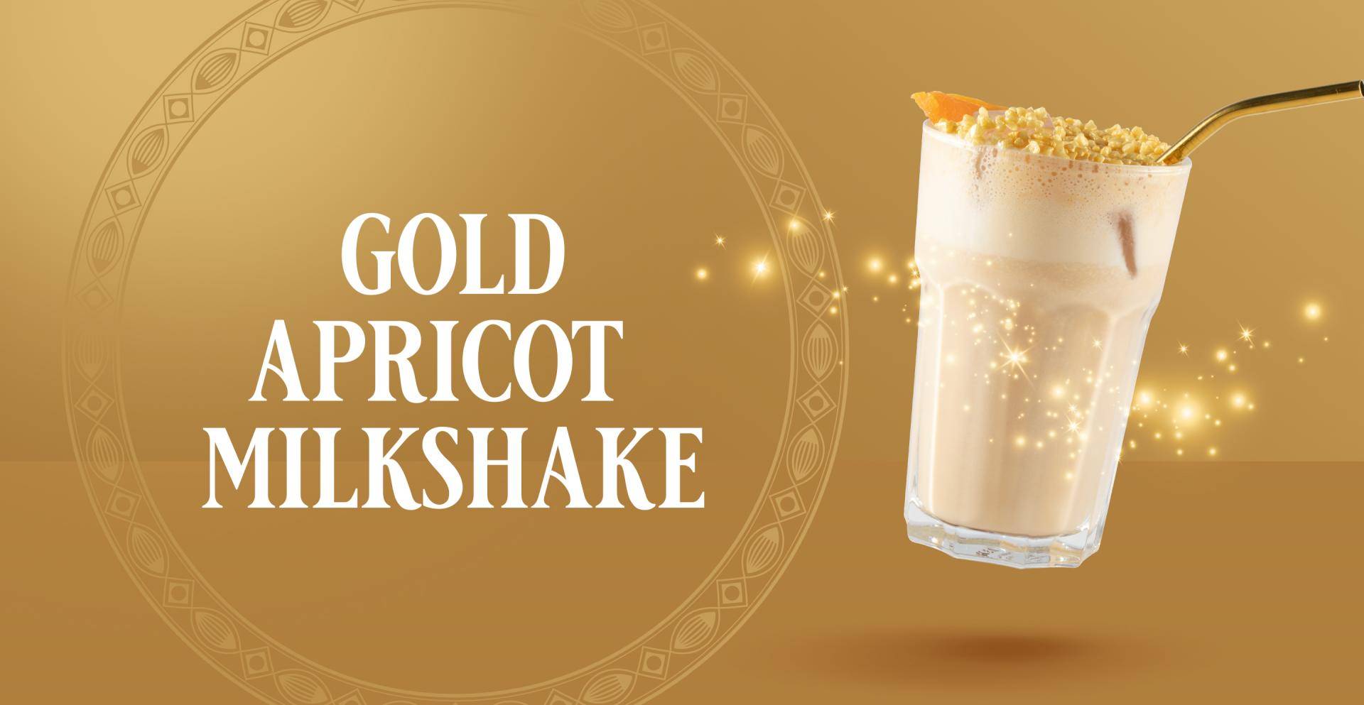 VH Gold apricot milkshake