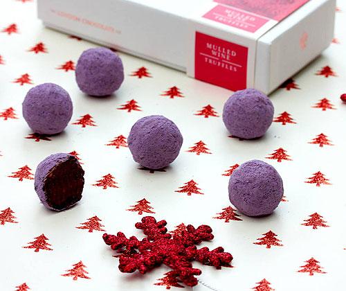 Mulled wine truffles by the Londen Chocolate Company