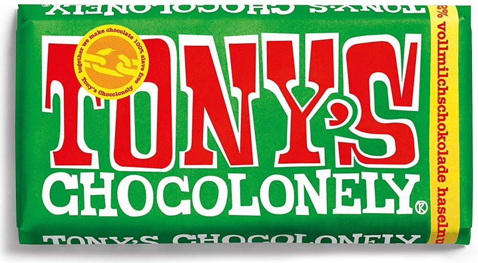 Tony's Chocolonely chocolate tablet