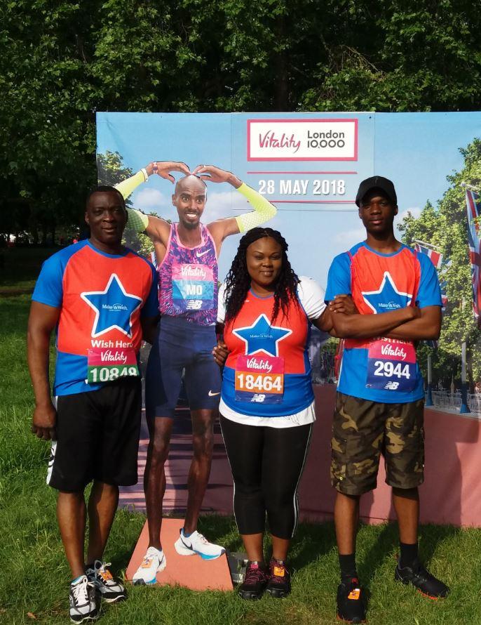 Jemi at the London Vitality Run