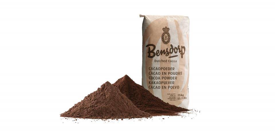 Bensdorp cocoa powder packaging