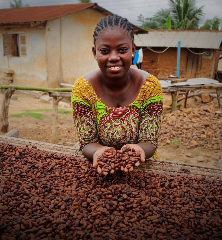 Deborah Osei Mensah, Cocoa farmer in Ghana