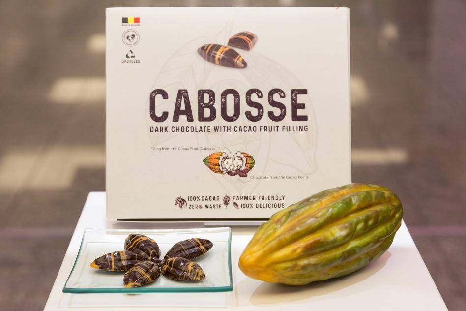 ISM Cabosse praline made with cacaofruit pulp