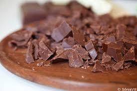 quantidade de chocolate 