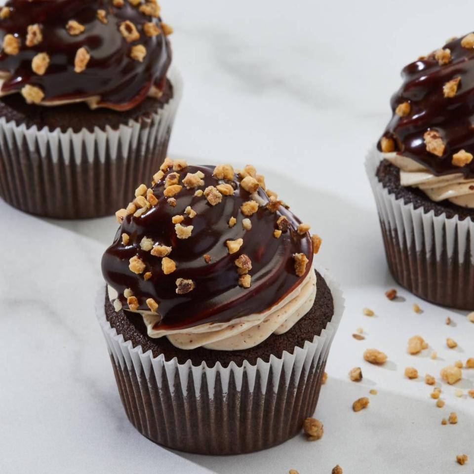 Chocolate Almond Cupcake