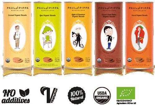 Paul and Pippa organic bakery goods biscuits
