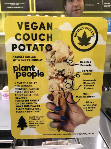 ice cream added functional benefits cbd