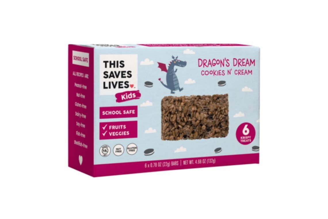 box of kids allergen-free cookies
