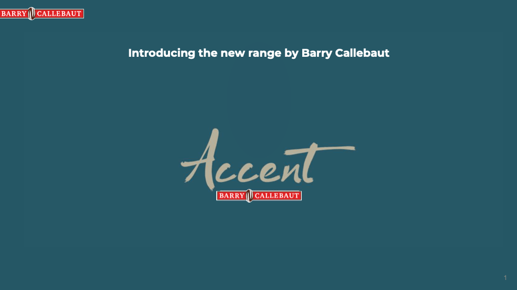 accent brochure preview -- blue background with ACCENT in script text