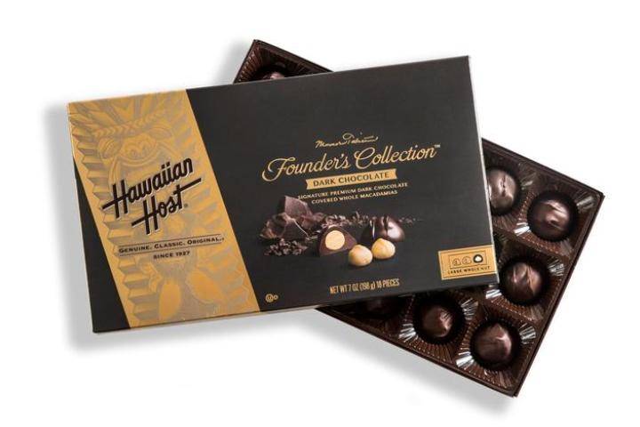 Hawaiian Host Founders Collection Dark Chocolate