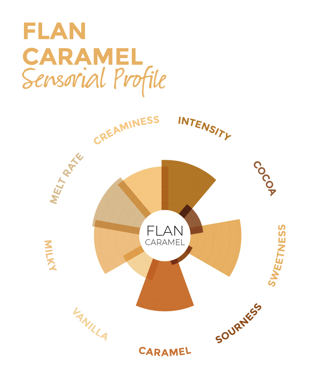 Flan Caramel sensory profile