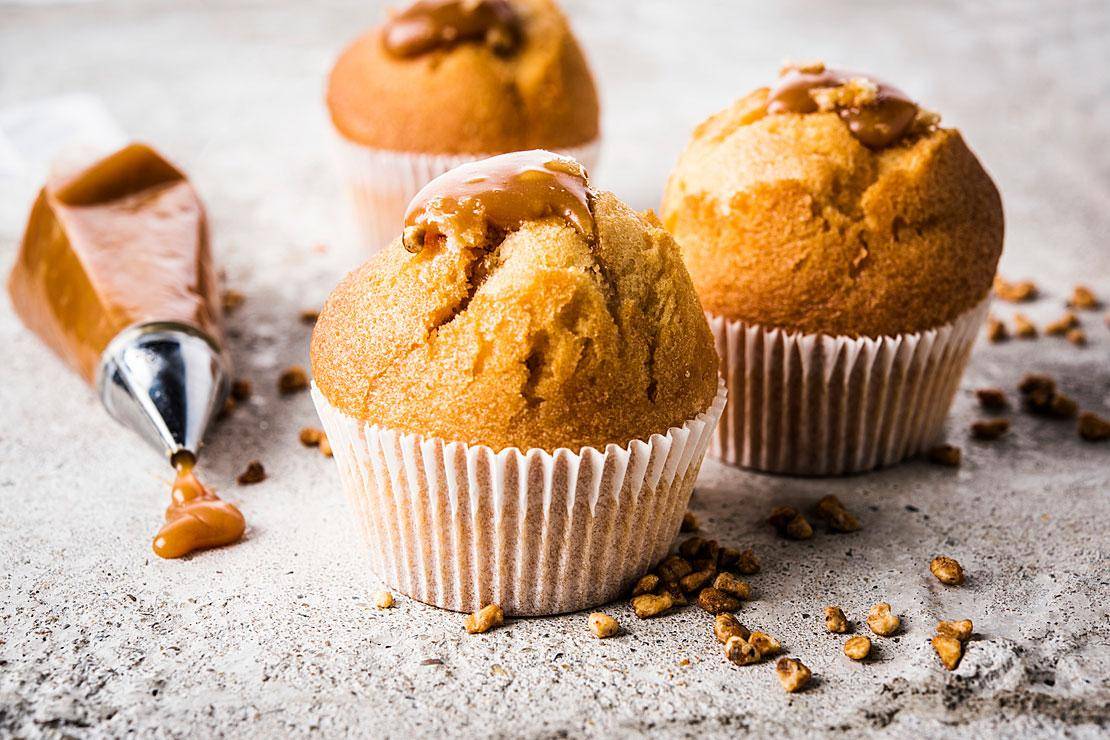 Water-based after baking fillings muffins