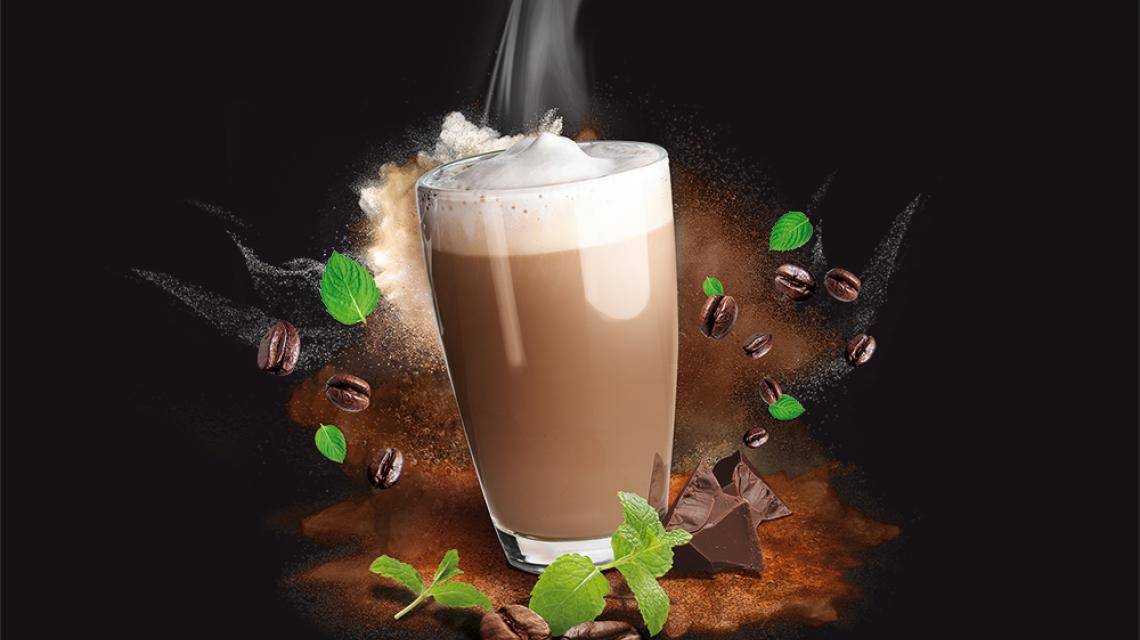 Cappuccino choco mint