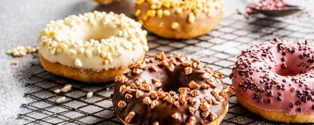 Shiny sprinkles donuts