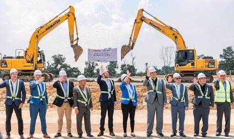 Barry Callebaut cocoa bean warehousing and dispatching facility in Pasir Gudang, Malaysia